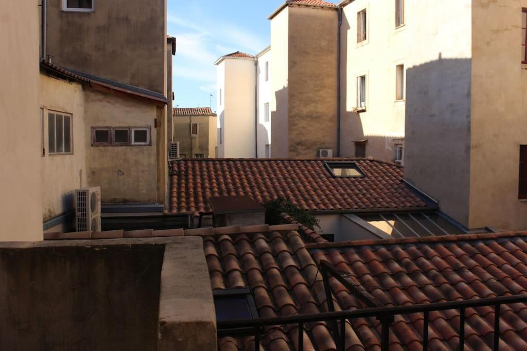 Joli Duplex Avec Terrasse Apartment Montpellier Bagian luar foto